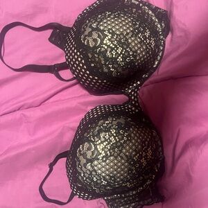 Victoria's Secret Black Lace Bra Intimates
